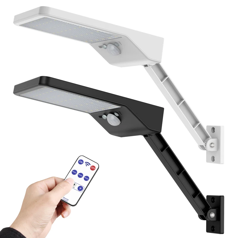 Уличный настенный светильник QLTEG на солнечной батарее, 48 Светодиодный одов, 800 лм Уличный настенный светильник QLTEG на солнечной батарее, 48 Светодиодный одов, 800 лм