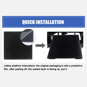 

3D Printer Parts Heat Bed Lattice Glass Platform Glass Heat Bed Grid Plate @M23