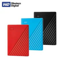 Western Digital WD My Passport 1 ТБ 2 ТБ 4 ТБ внешний жесткий диск USB 3,0 Защита паролем HDD портативный мобильный жесткий диск Dis