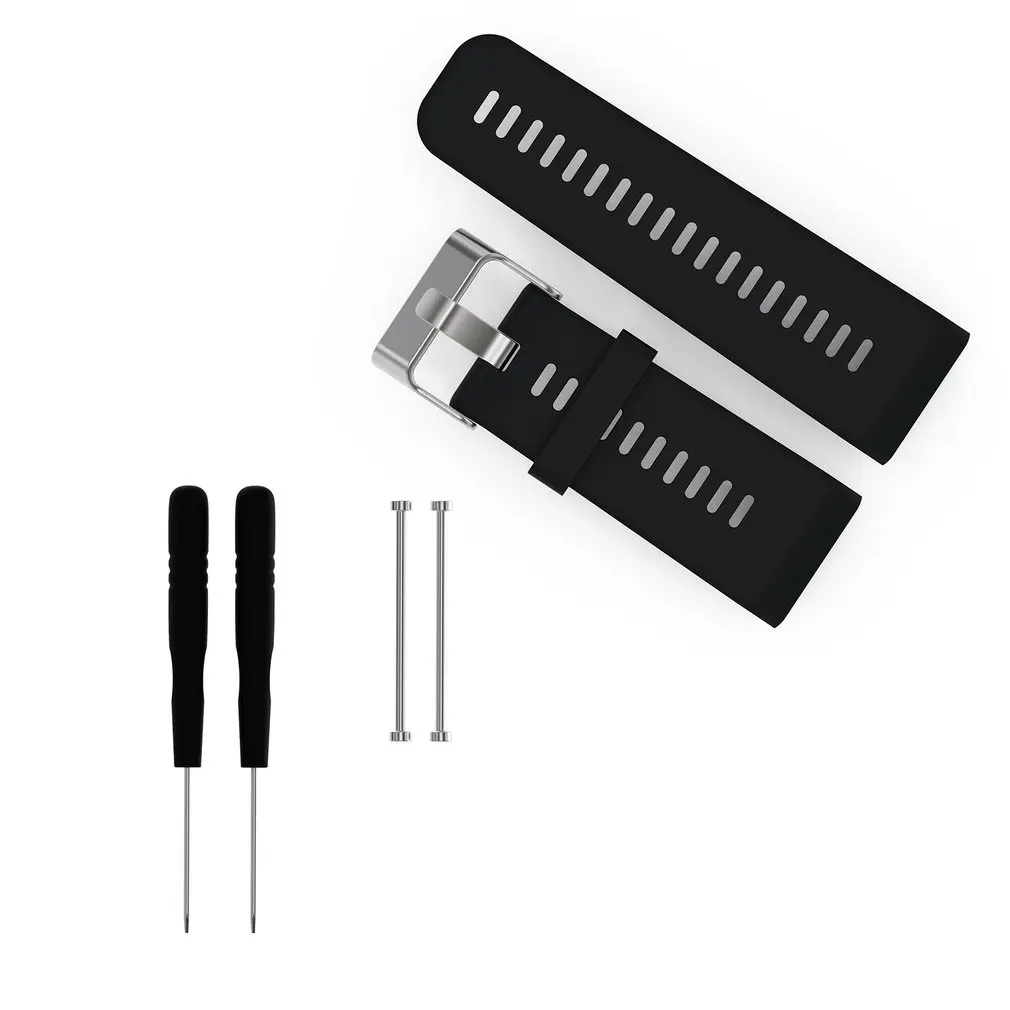 

Soft Silicone Wristband Quick Release Bracelet Watch Strap for Garmin Vivoactive HR Watch Wrist Band Strap Replacement