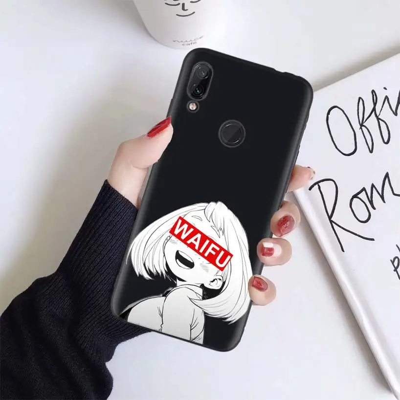 Sugoi семпай аниме Waifu чехол для Xiaomi Redmi Note 7 8 K20 фотоаппаратов моментальной печати 7S 7A 6 6A Pro S2 5 mi играть до 9 лет CC9 E A1 A2 Lite F1 мягкий чехол для телефона