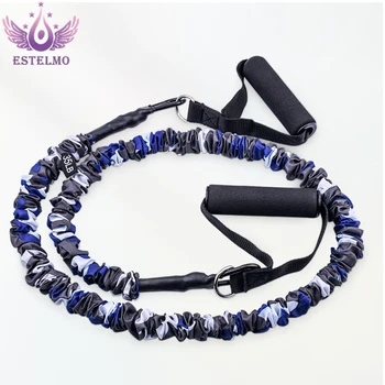 

11 Pcs/Set Latex Resistance Bands Training Exercise Yoga Tubes Pull Rope,Rubber Expander Elastic Bands Fitness with Bag