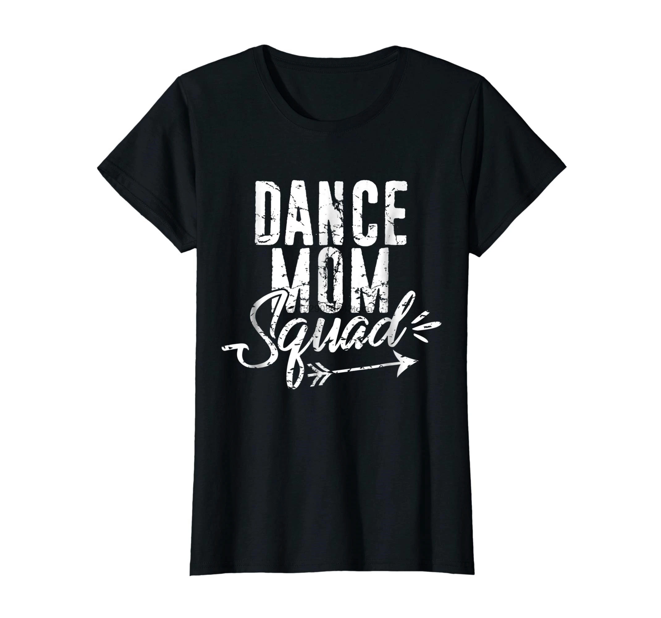 Dance Mom Squad T-Shirt for Cute Mother Days gift-Women's T-Shirt-Black |