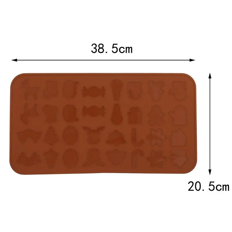 Рождественский дизайн, силиконовый коврик для макарон, кекс, печенье, печенье, кексы, форма для выпечки, инструмент для выпечки DIY