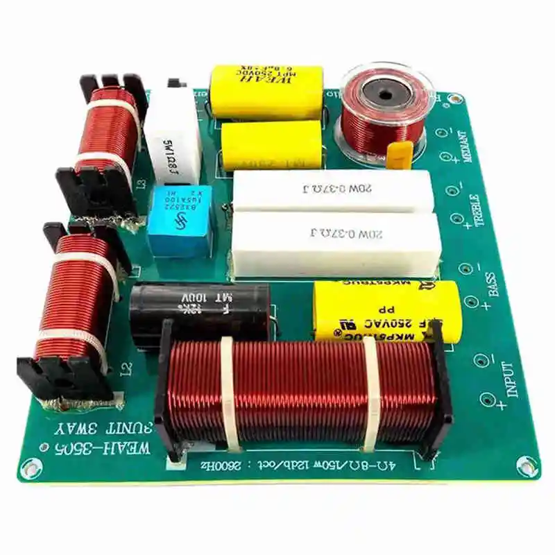 New Diy Speaker Frequency Divider 300W 3 Way Frequency Divider For Professional Ktv Karaoke Stage Speaker