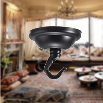

Easy Install Hook Set Home Decorative Accessories Pendant Lamp Parts Tools Vintage Holder Modern DIY Ceiling Cover Plate Hanging
