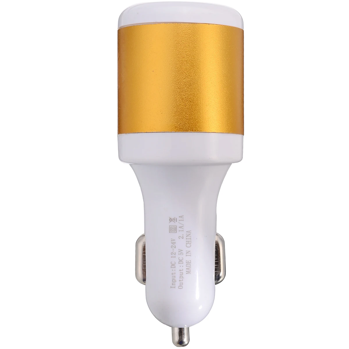 High Quality 3.1A Dual 2 USB Car Charging Cigarette Lighter Power Socket Adapter Splitter Auto Interior Charger for Cell Phone