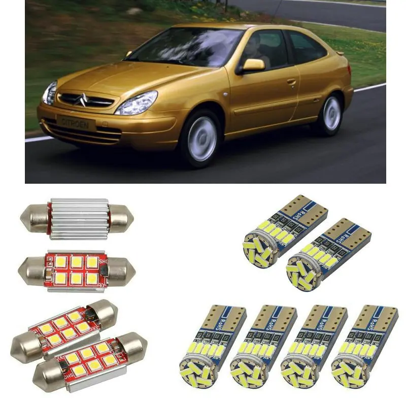 Внутренние светодиодные автомобильные фары для citroen xsara coupe n0 estate n2 n1 Купольные
