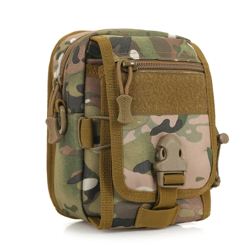 Открытый Тактический Molle Чехол компактный боевой поясные сумки EDC Универсальный жилет мешок нейлоновый журнал сумка для хранения походная Сумка для кемпинга