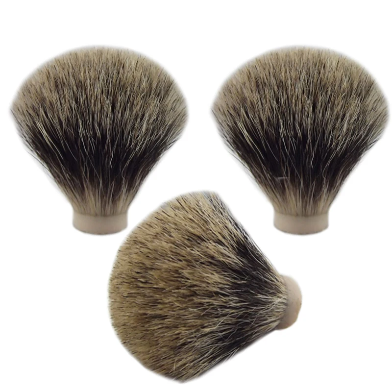 Pure Badger Hair Barber Brush Knot Base Size 20/21/22/24.5/26mm Man Wet Shaving Grooming Tool