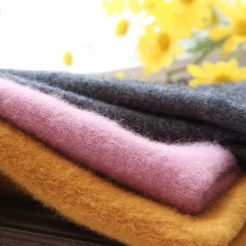 Description Picture 6 of item50+20g Soft Mink Cashmere Thread Knitting Yarn Wool Yarn for Hand Knitting Sweater Scarf Gloves DIY Sewing Crochet Thread