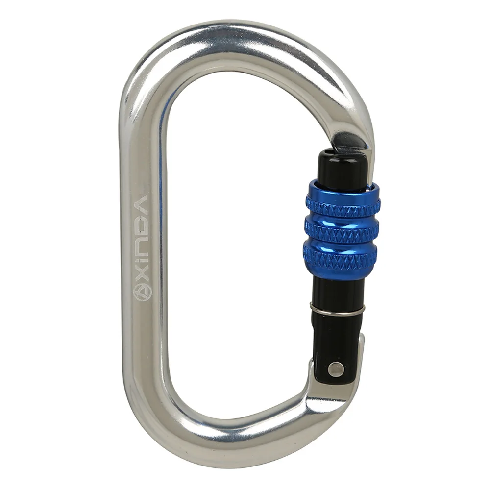 O-type lock buckle Automatic Safety Master Carabiner Multicolor 5500lbs Crossing hook Climbing Rock Mountaineer Equipment