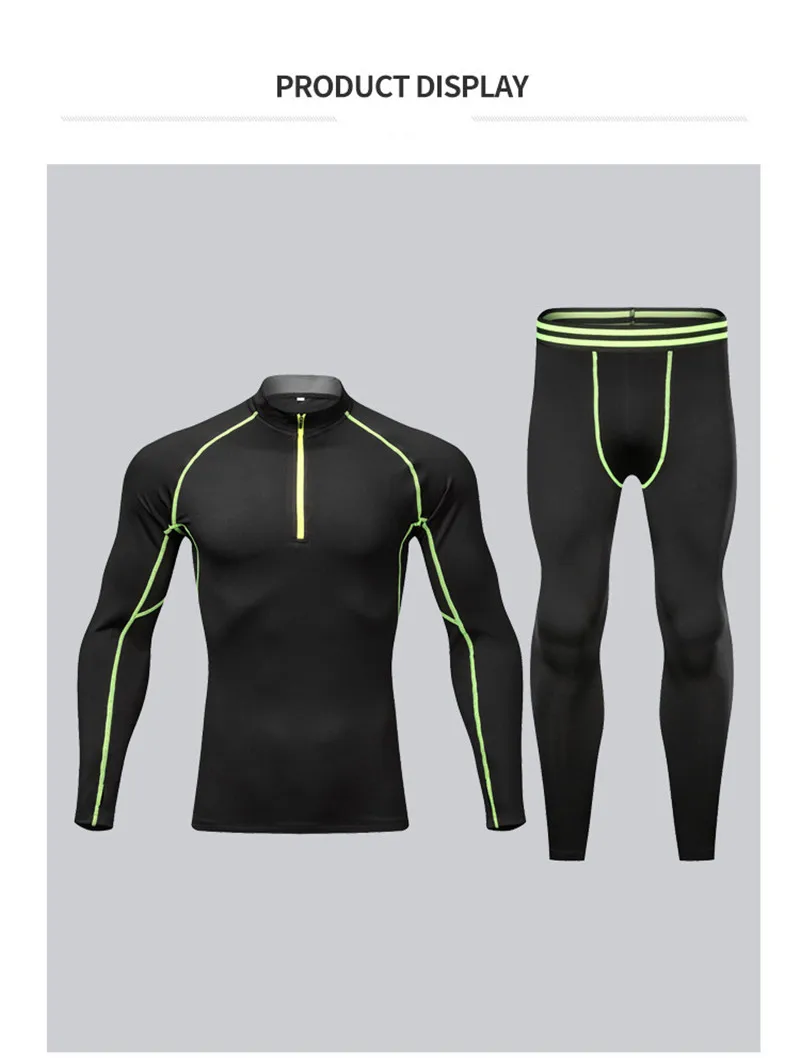 Циклические базовые слои велосипед бег Бодибилдинг велосипед одежда Джерси спортивный флис теплые компрессионные колготки футболки+ брюки