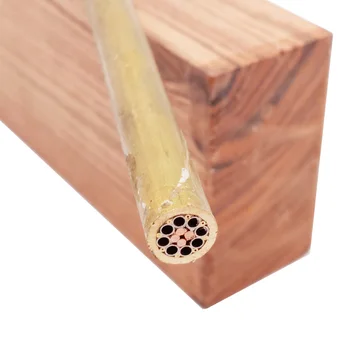 

Mosaics Pin Complex pattern Diy knife Handle screw rivets (0.31" x 9.5" ) brass and stainless steel Tube G44