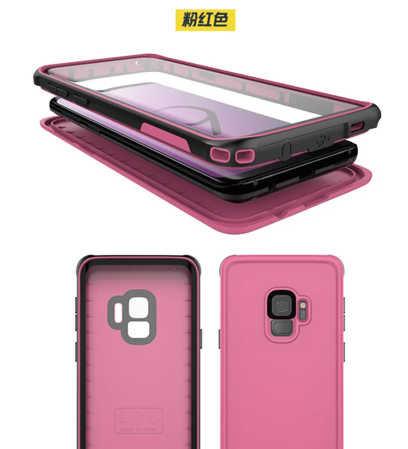 Водонепроницаемый защитный чехол для телефона samsung galaxy A50 A70 A40 A20 Note 8 9 10 S8 S9 S10 plus чехол для телефона r
