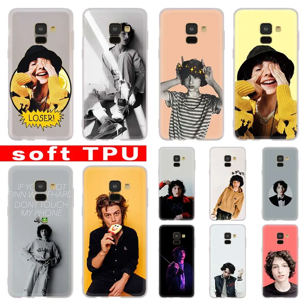 Case For Samsung Galaxy A12/A20/A51/A70/A20s/A21s/A32/A50/A50s/A42/A52/A72 5G A8 A7 A6 2018 Cover Finn Wolfhard Stranger Things | Мобильные