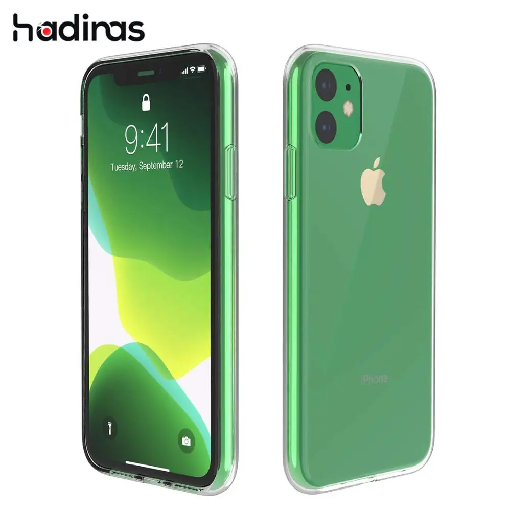 Прозрачный силиконовый чехол для iPhone 11 2019 ультратонкий прозрачный мягкий из ТПУ