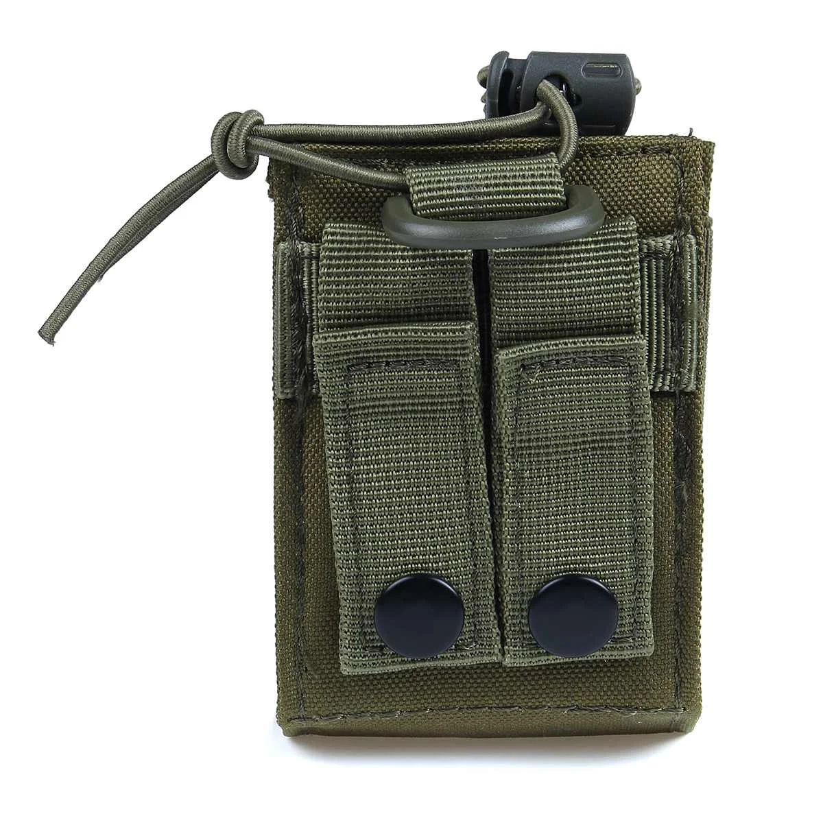 Army Green Водонепроницаемый чехол для рации, маленькая поясная сумка, нейлоновый Портативный прочный Чехол, держатель для портативной рации - Цвет: Army Green