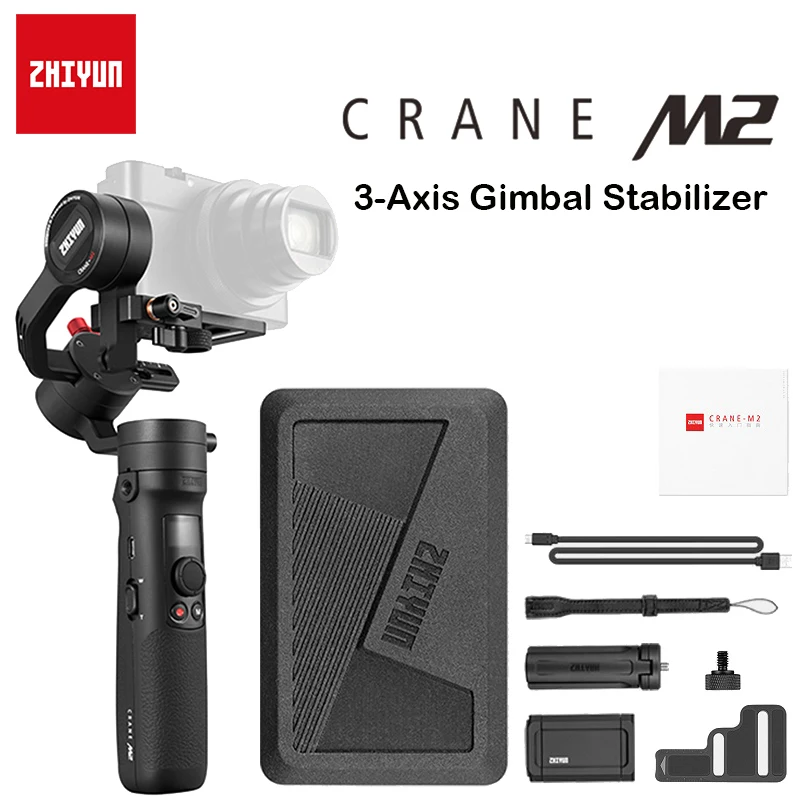 3-осевой карданный стабилизатор ZHIYUN Crane M2 для смартфонов