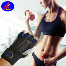 Aoliga Перчатки для фитнеса для мужчин и женщин, полпальца, силикагель, противоскользящие, износостойкие, дышащие, тонкие, аппарат, гантели, половина финга