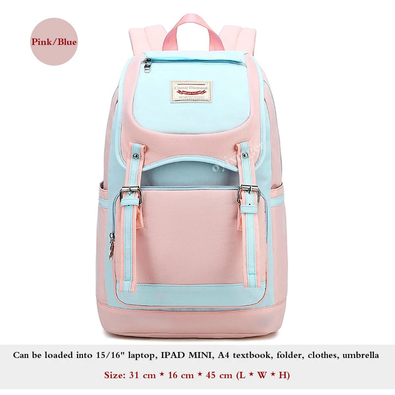 Розовые школьные рюкзаки для девочек; Детские рюкзаки; Mochila Escolar на обоих плечах; Mochilas Escolares Sac A Dos Enfant