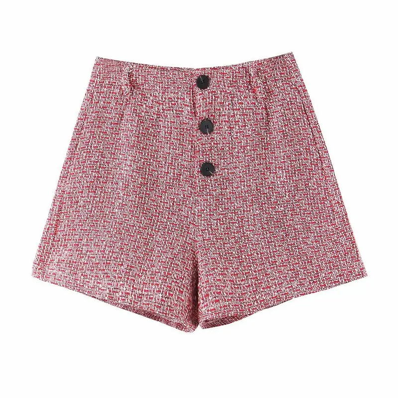Модные женские Xl38-2441 шорты для отдыха в европейском и американском стиле с пуговицами