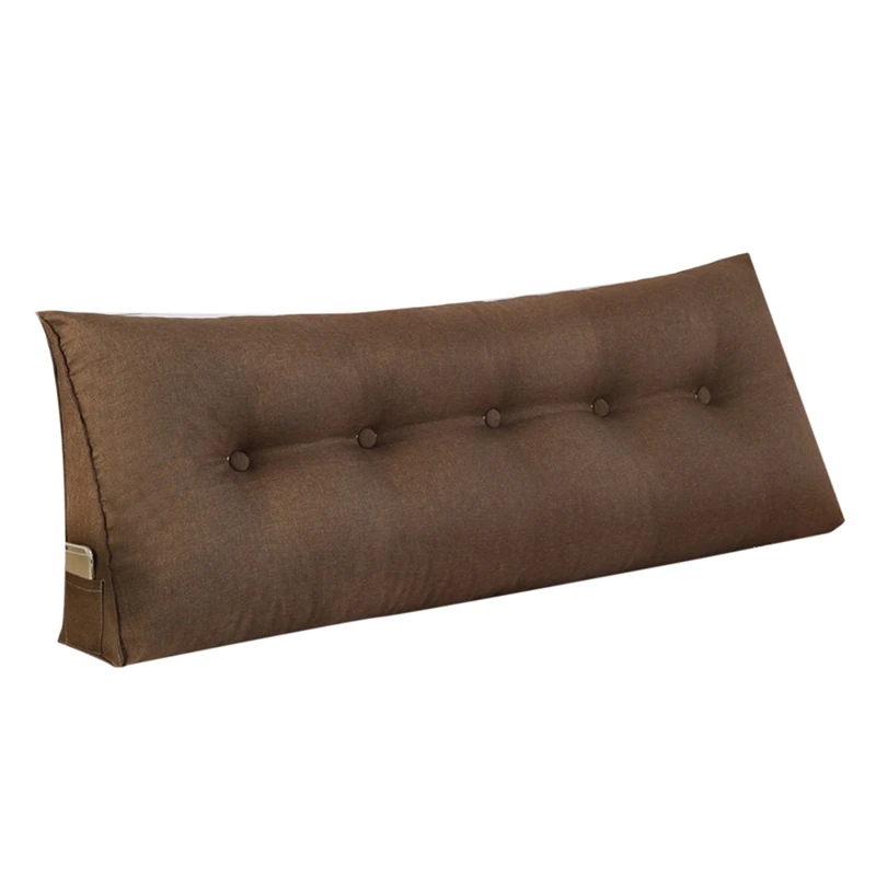 Новая подушка дышащая поясная подушка однотонная Удобная подушка для сидения Мягкая текстильная Съемная подушка для спины длинные постельные принадлежности - Цвет: 9