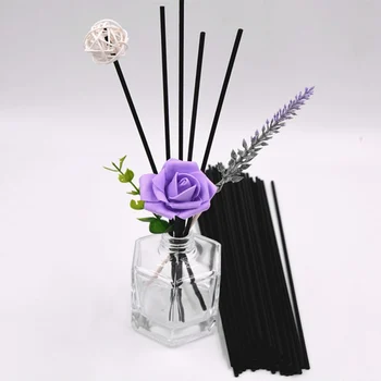 

100Pcs Natural Reed Fragrance Aroma Oil Diffuser Rattan Sticks Perfume Volatiles For Home Decoration New