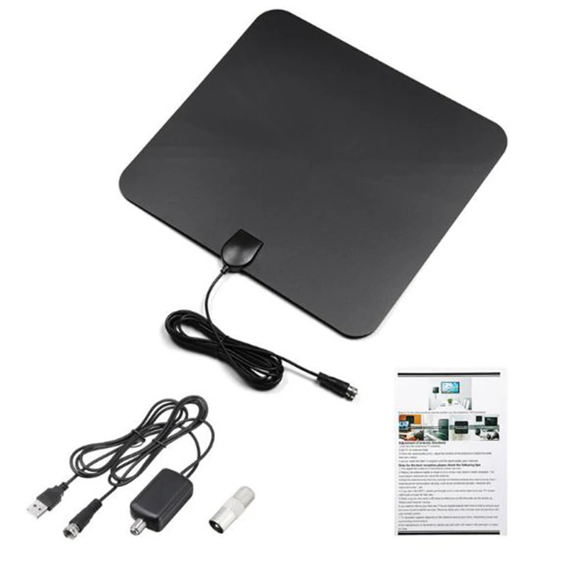 Digital ATSC/DVB-T2 Antenna TV HD 4K Antena Digital Indoor HDTV 1080p Amplifier Antenna For Communications