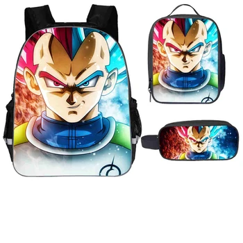 

Dragon Ball Backpack Ultra Instinct Goku Z Vegeta Super Saiyain Casual School Bags Toddler Boys Girls Teenager Mochila Bolsa