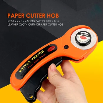 

45mm 28mm Rotary Cutter for leather Set Blade for Fabric Circular Quilting Cutting DIY Patchwork Cut Tool Quilter Leather Cutter