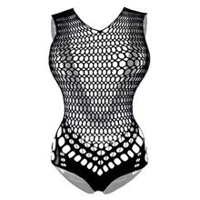 Top Selling Woman Cropped Lingerie Top Hollow Out Fishnet Sexy Seamless Underwear Camisoles For Women Nightwear