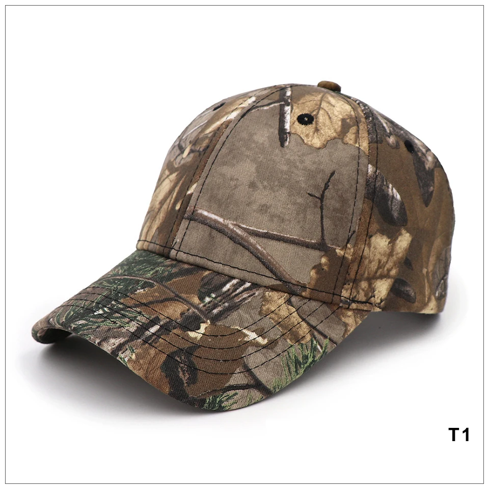 New Camouflage Hunting Fishing Sporting Outdoor Baseball Cap Camo Caps For Man Adjustable 14 colors