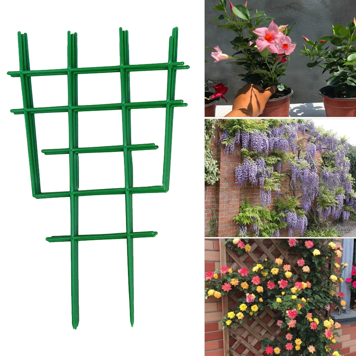 10 шт./набор пластиковые подставки для растений | Дом и сад