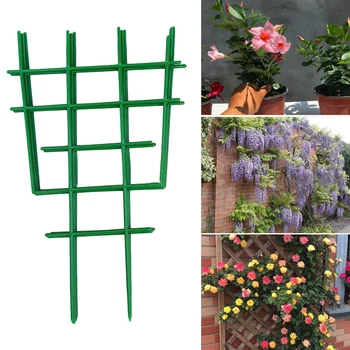 

10pcs/set Plastic Plant Support for Garden Vines Fastener Frame Pot Bracket Shelf Climbing Flower Fixed Plant Growth Direction