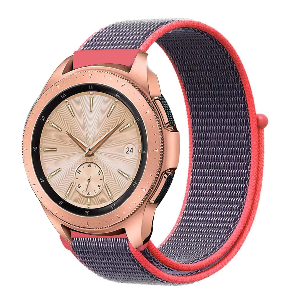 Нейлоновый ремешок для часов Samsung Galaxy 22 мм 20 42 46 и Gear Sport S2 S3 Frontier Classic Huami Amazfit