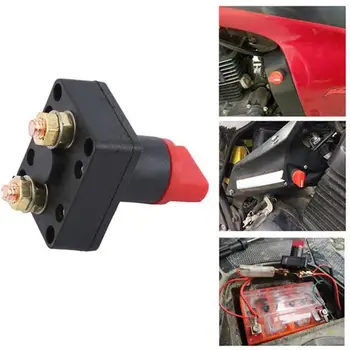 

1pcs Car main battery switch Automobile power disconnection knob car Main Switch Cut Off Power Rotary Switch Car refit Parts