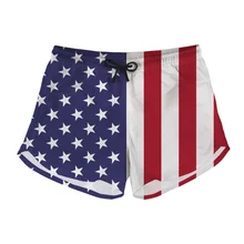 THIKIN американский флаг Printng женский летний купальный костюм женский сексуальный купальный костюм плавки купальный ming пляжный костюм большой XXL Размер