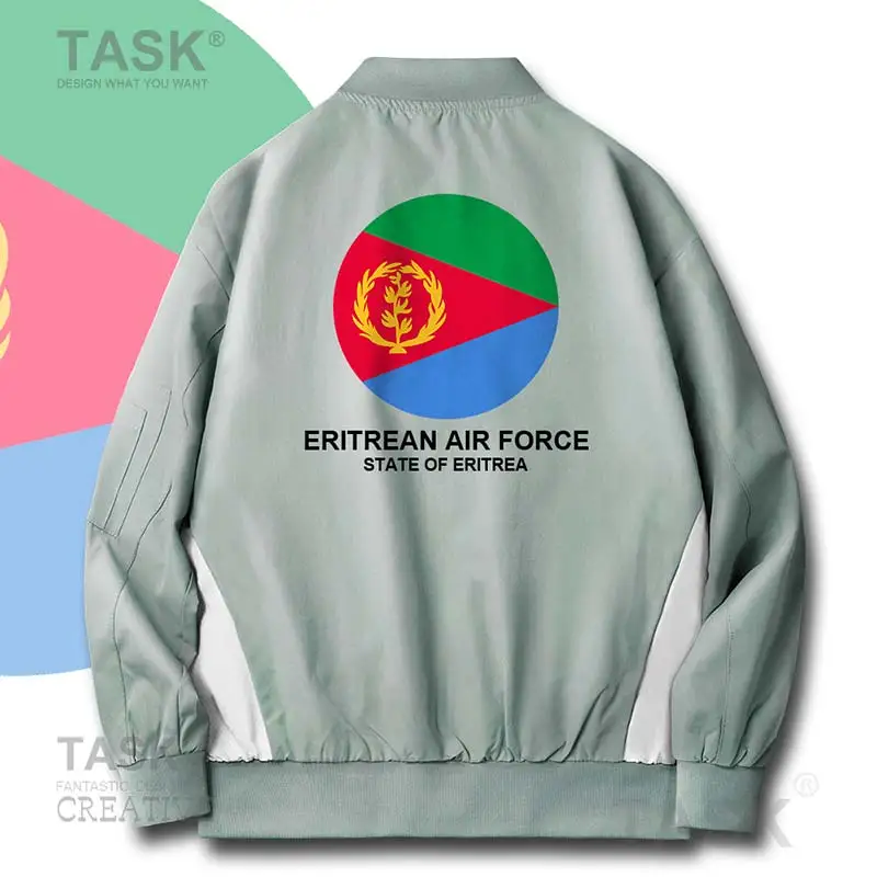 Military Army Jackets Air Force Eritrea Eritrean Eri Er Men S Bomber Zipper Jacket Casual Slim Fit Pilot Coat Streetwear Clothes Jackets Aliexpress