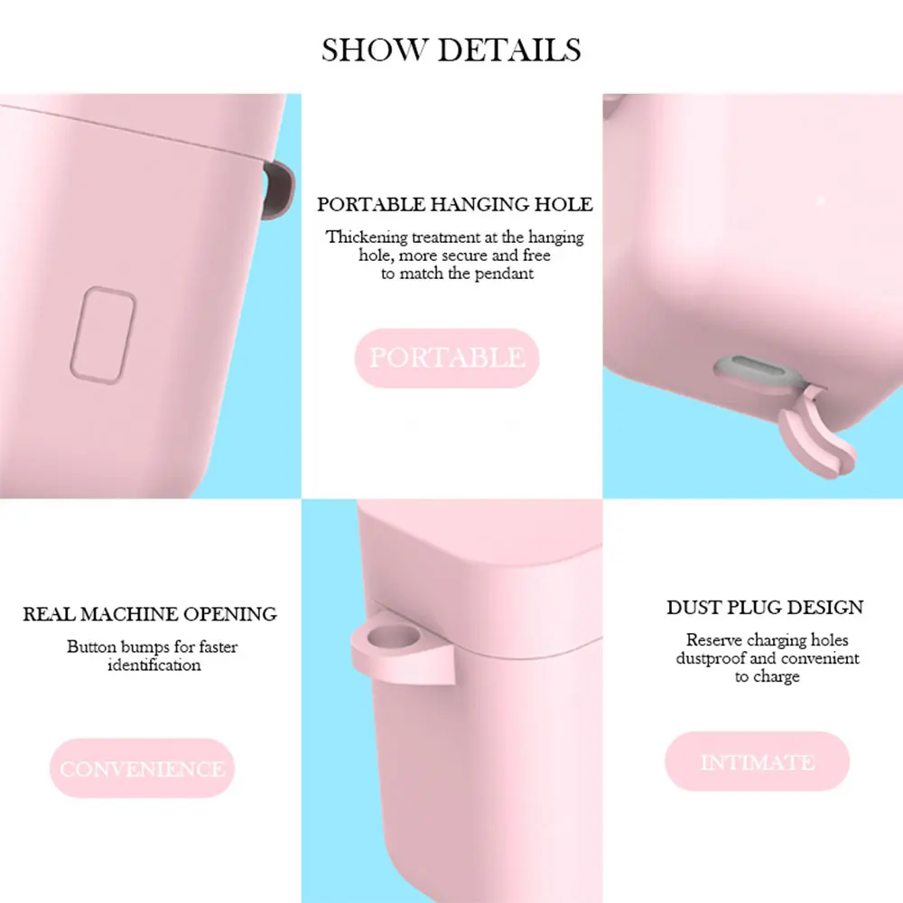 Цветной чехол для наушников с Bluetooth для Xiaomi Airdots Pro TPU Мягкий защитный чехол для Xiaomi Air противоударный чехол для наушников s