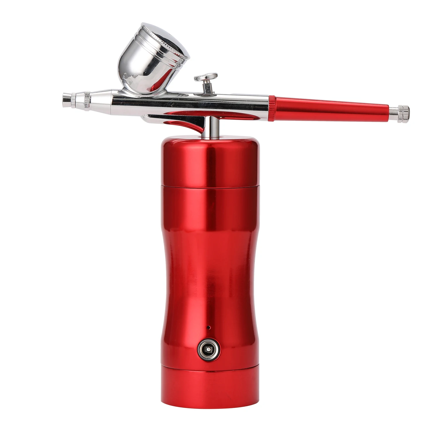 Комплект аэрографа с автоматическим выключением, компрессор, портативная воздушная кисть, краскопульт для дизайна ногтей, тату-торт с адаптером ЕС