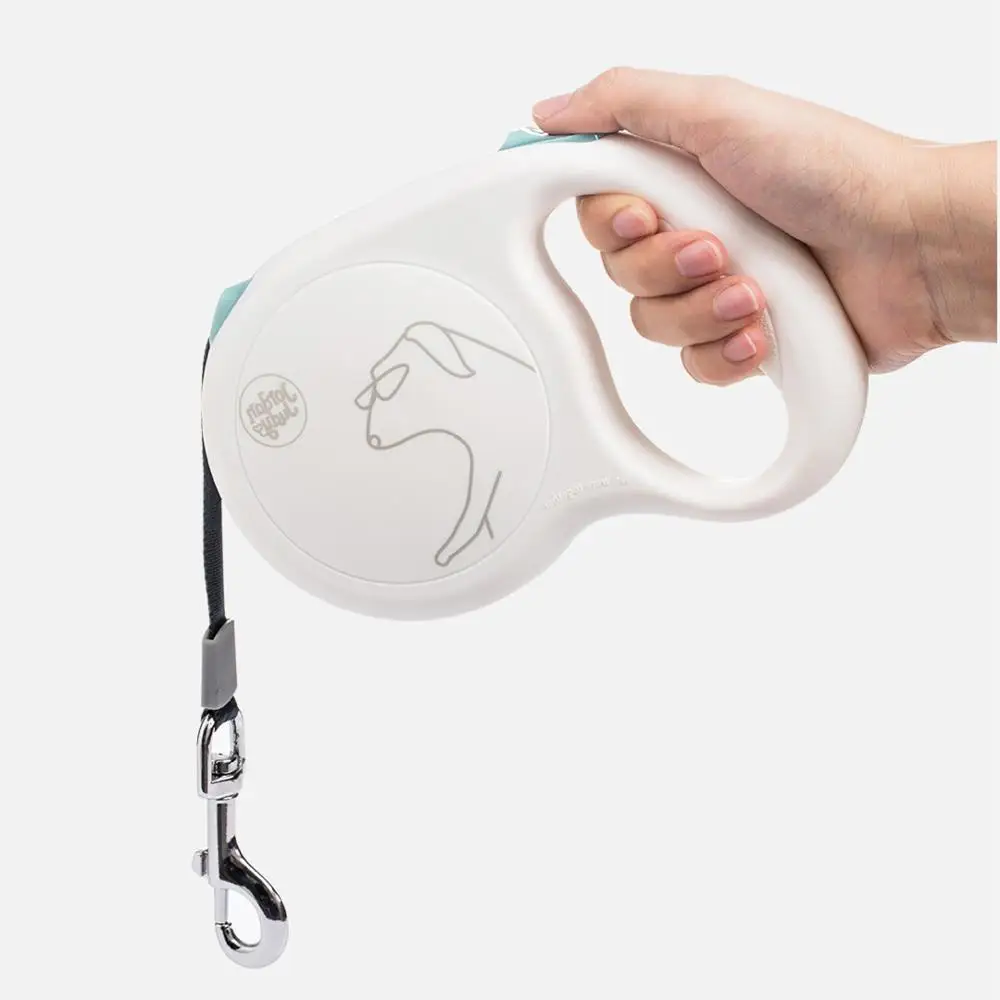 Выдвижная Тяговая веревка для питомцев Xiaomi Jordan Judy, гибкий безопасный фиксатор, автоматическое раскручивание, 5 метров, веревка для собак, 85 кг, Макс