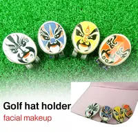 Golf Ball Marker Golf Cap Clip C242 Random Color Sports Decoration Golf Hat Clip Gift Sign Outdoor Alloy Club Course Golfer Kit