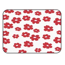 CHARMHOME мягкий ковер Противоскользящий ковер Adroable красный цветок ковер для гостиной коврик для спальни украшения дома аксессуары