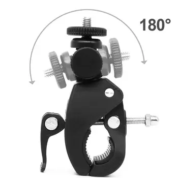 

Golf Bag Clip Motion Camera Bracket Sun Visor Driving Light Bar Car Fixed Clip Pliers Strong Clip 360° Rotating Recorder Bracket