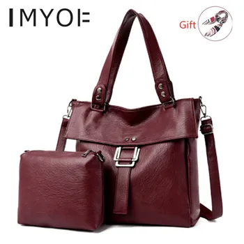 

2019 New Office Women PU Leather Shoulder Bag Ladies Handbag Women's Designer Luxury Top-handle Bags Bolsa Feminina