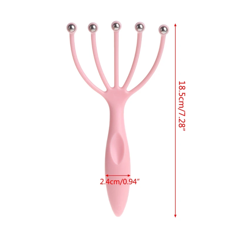 Four Claw Massager Concave Convex Rollers Anti Cellulite Body Massager Tool 4