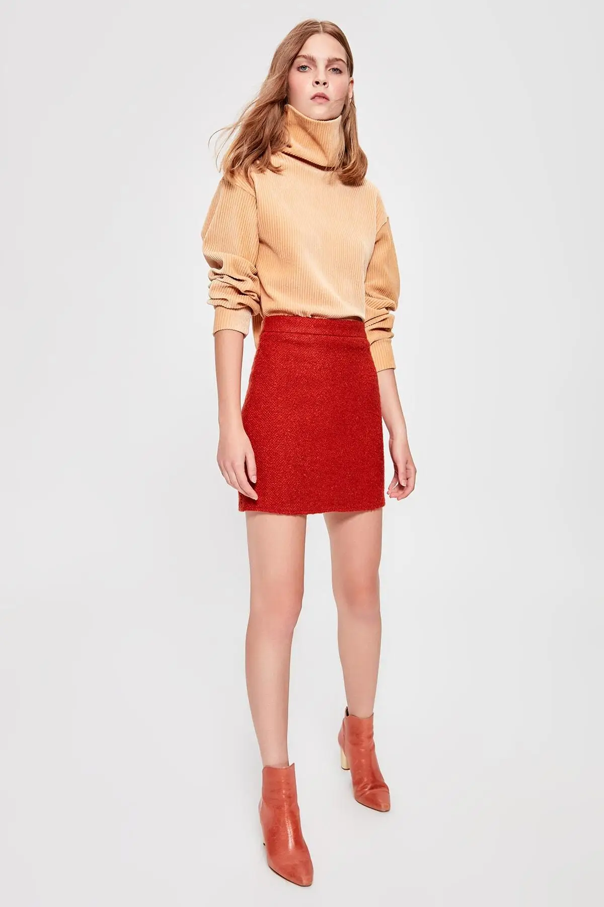 

Trendyol Tile Mini Skirt TWOAW20ET0338