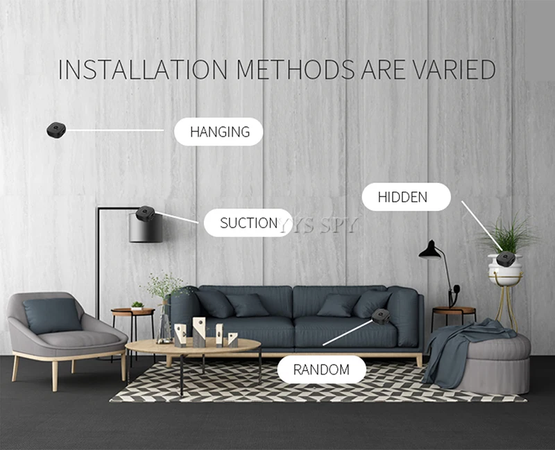 HD WiFi мини камера Espia 1080P Спорт DV camera с ночным видением микро DVR Дистанционное управление датчик движения камера Поддержка Скрытая карта