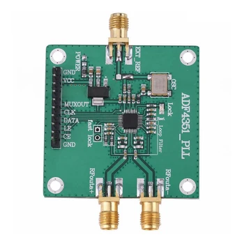 

HFES ADF4351 35M-4.4GHz RF Signal Source PLL Frequency Synthesizer 4-9V